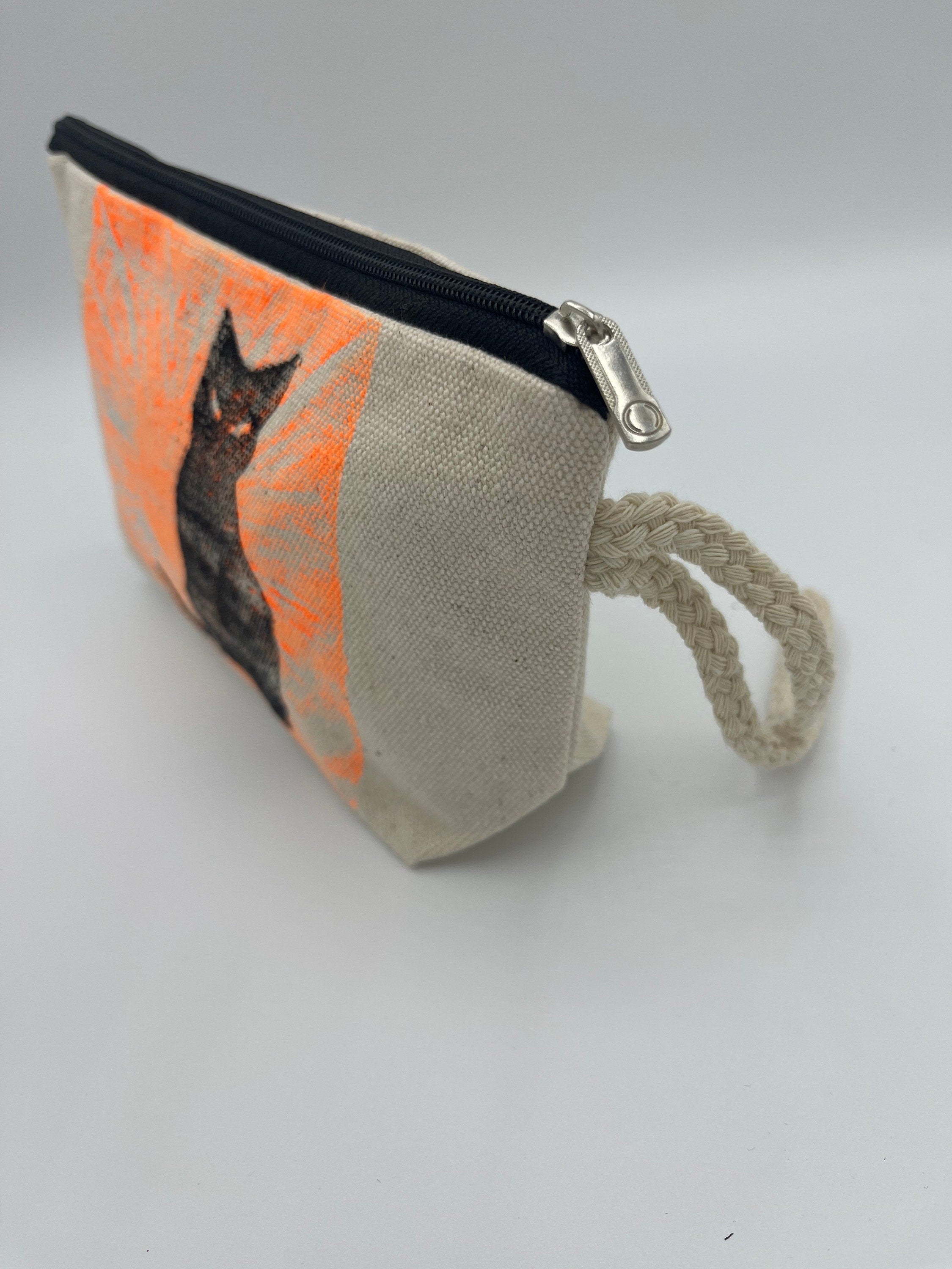 Black Cat makeup bag