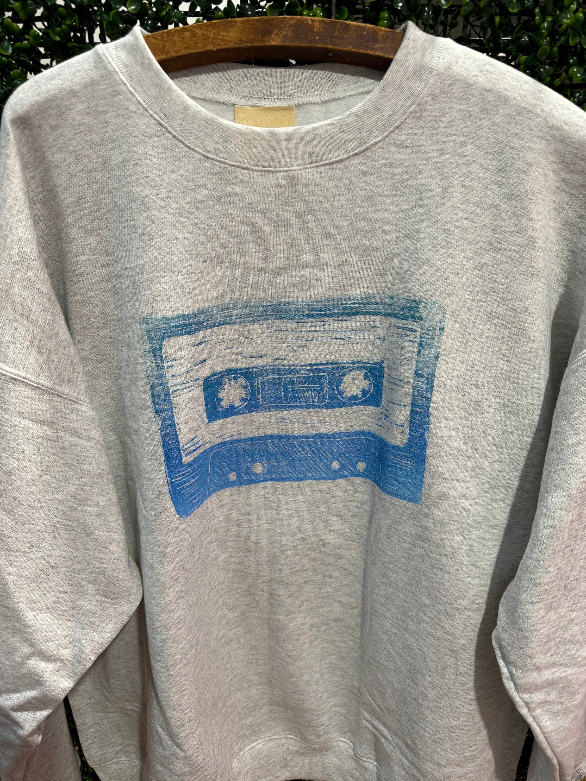 Retro Cassette Tape sweat shirt