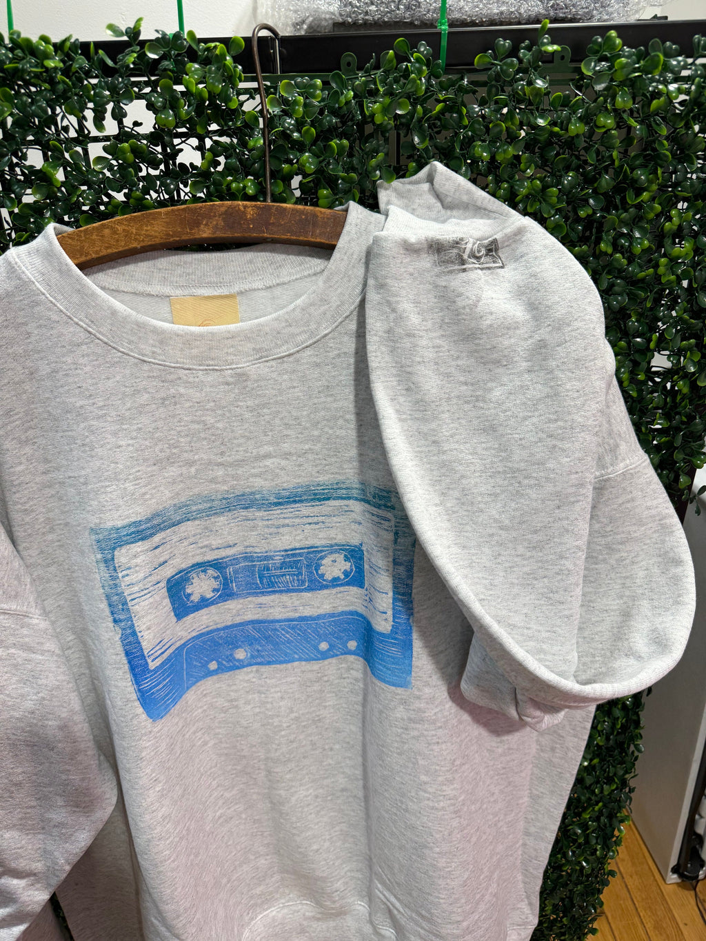 Retro Cassette Tape sweat shirt