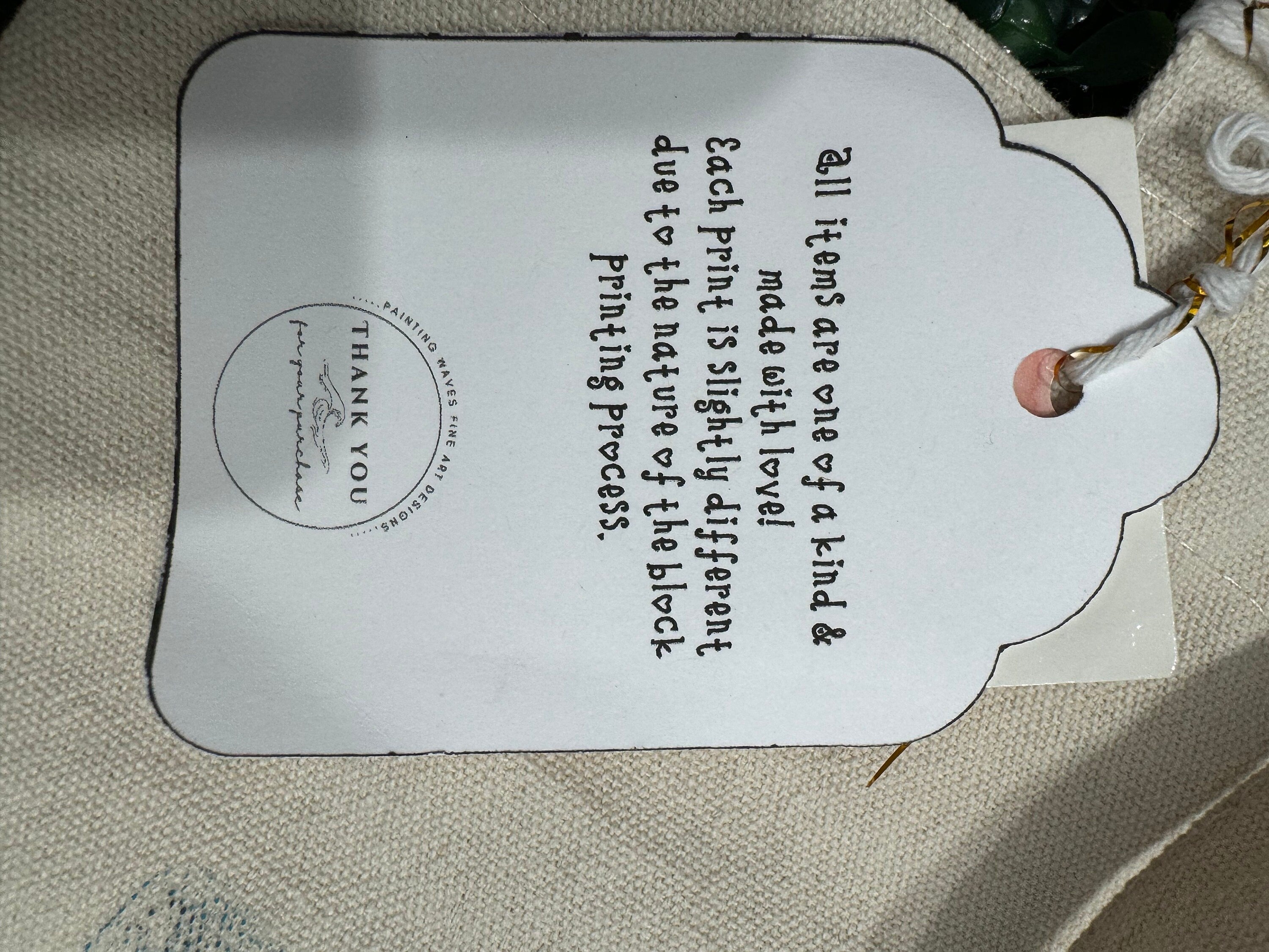Asbury Park Beach Badge Tote Bag