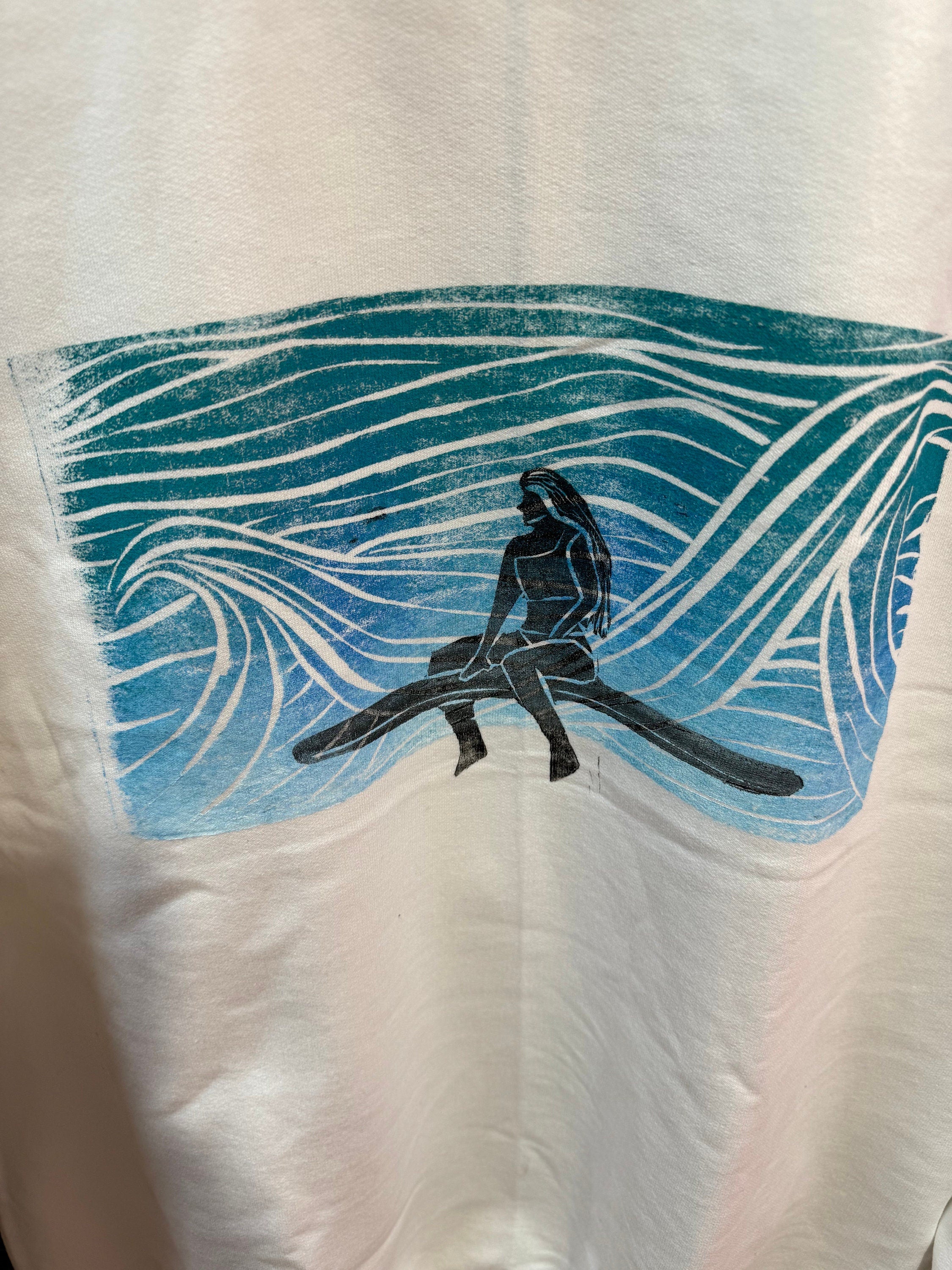 Surfer sweat shirt