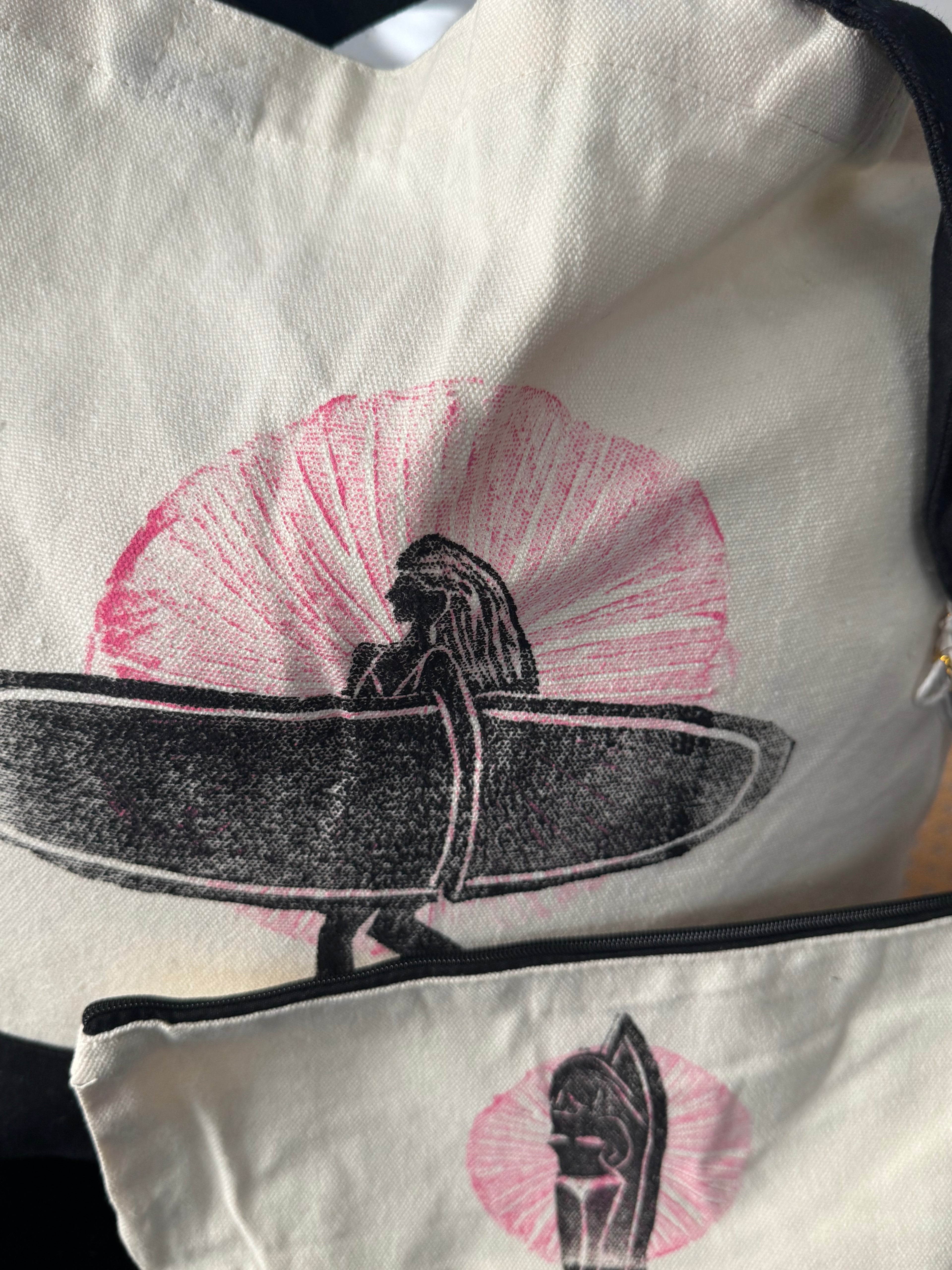 Surfer Girl Tote & Wristlet