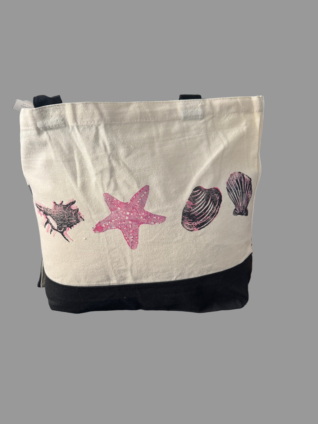 Pink Shell Tote Bag & Wristlet