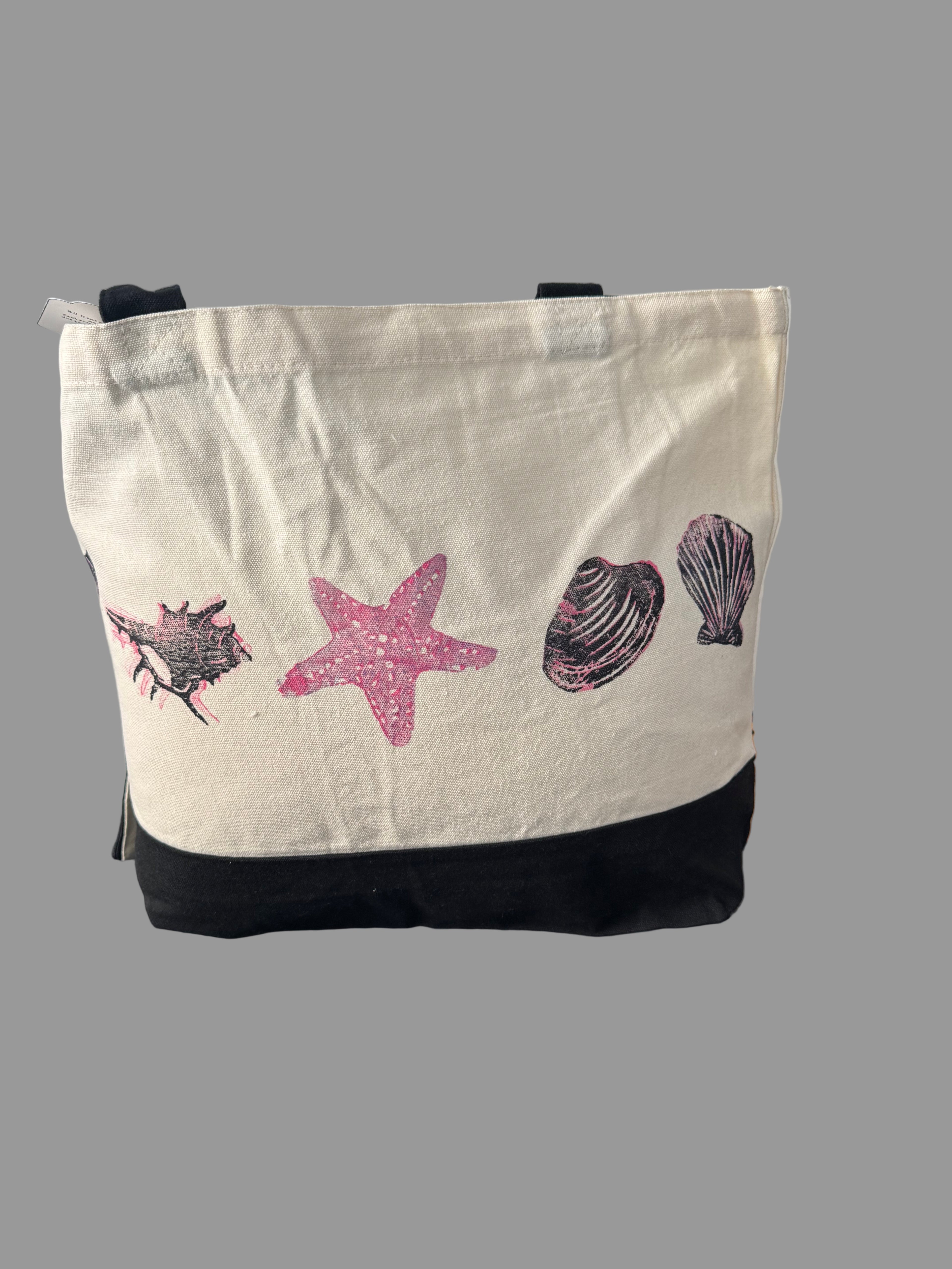 Pink Shell Tote Bag & Wristlet