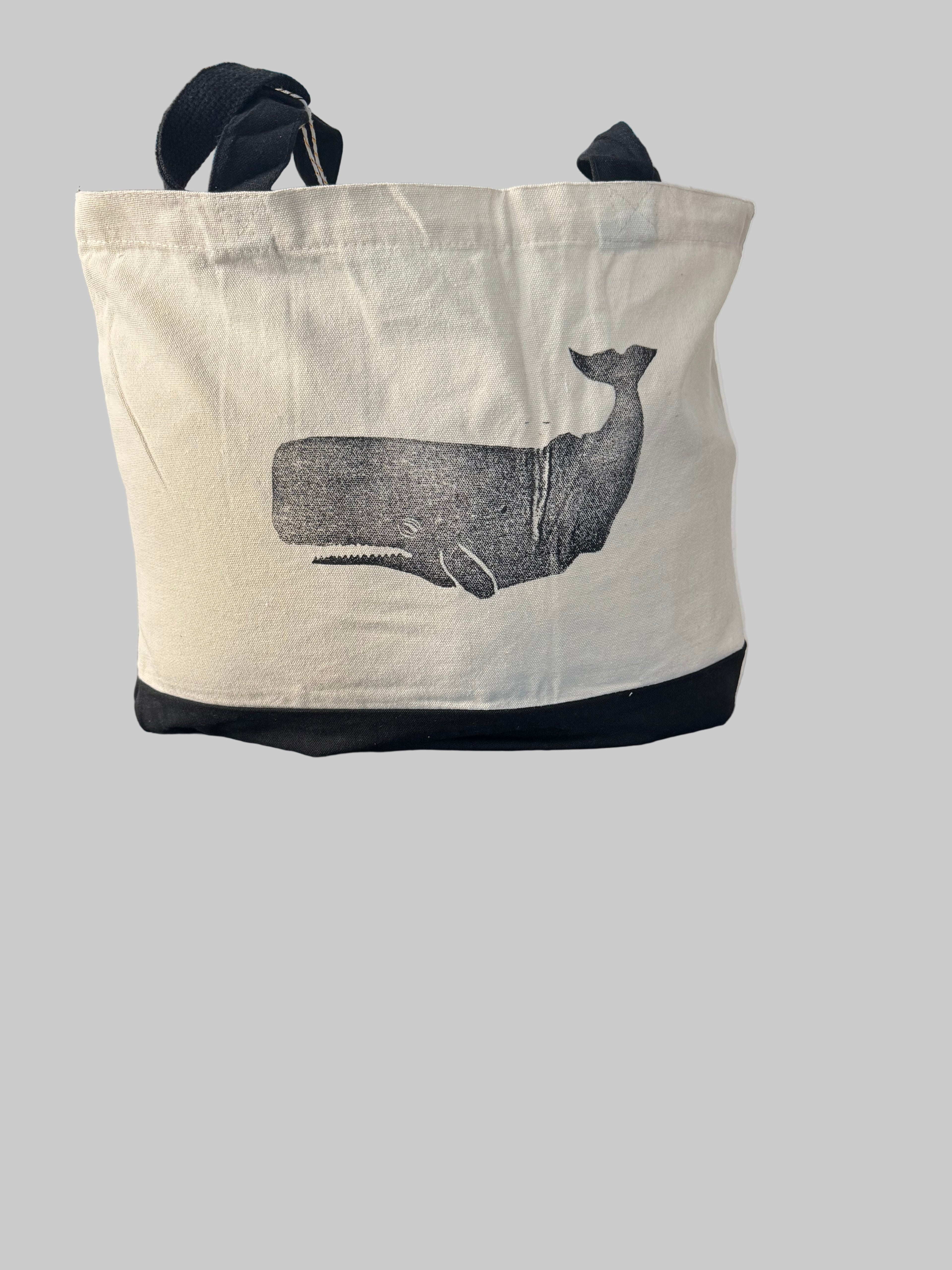 Whale tote Bag & Wristlet