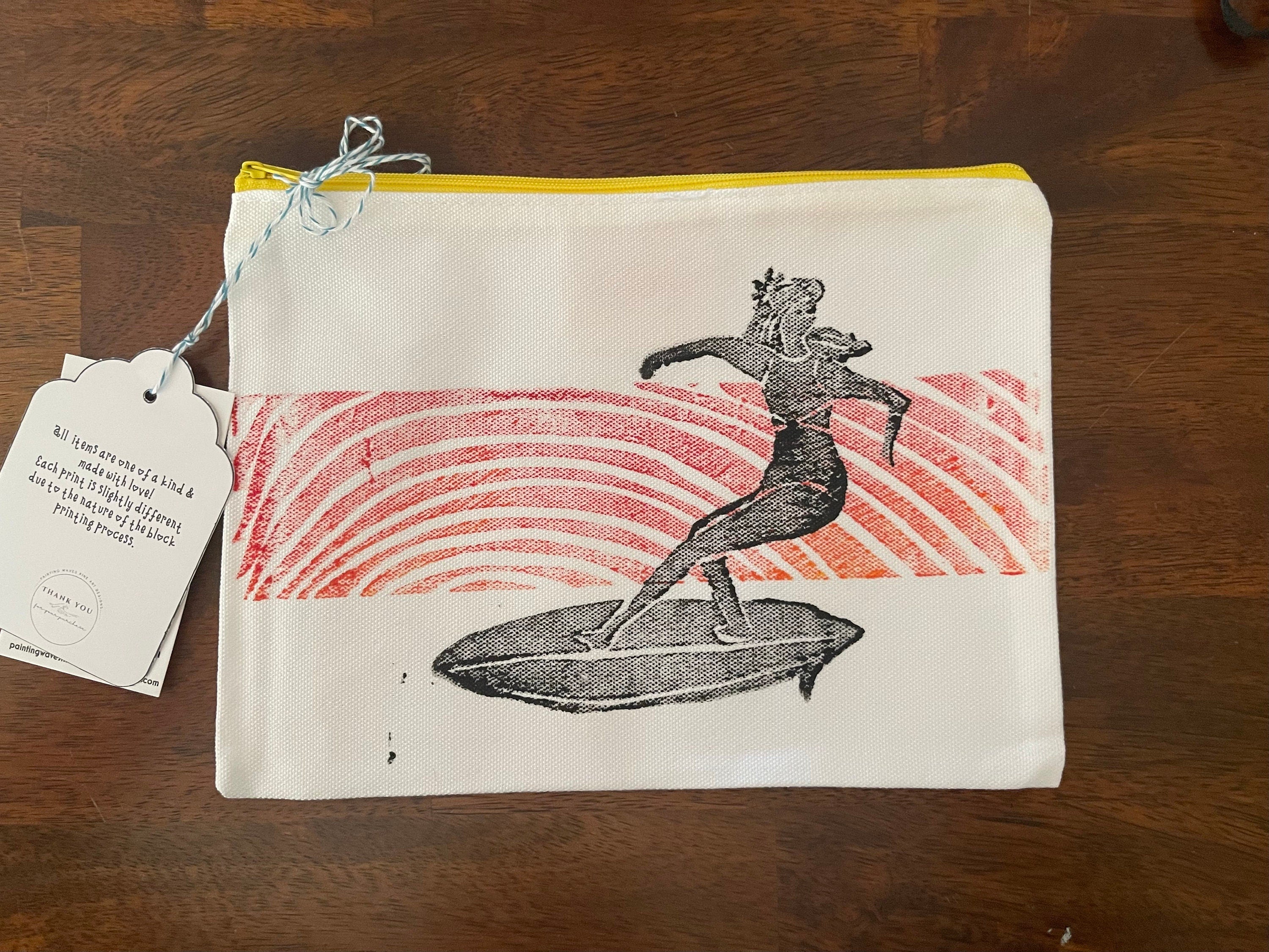 Surfer Girl 1  makeup bag