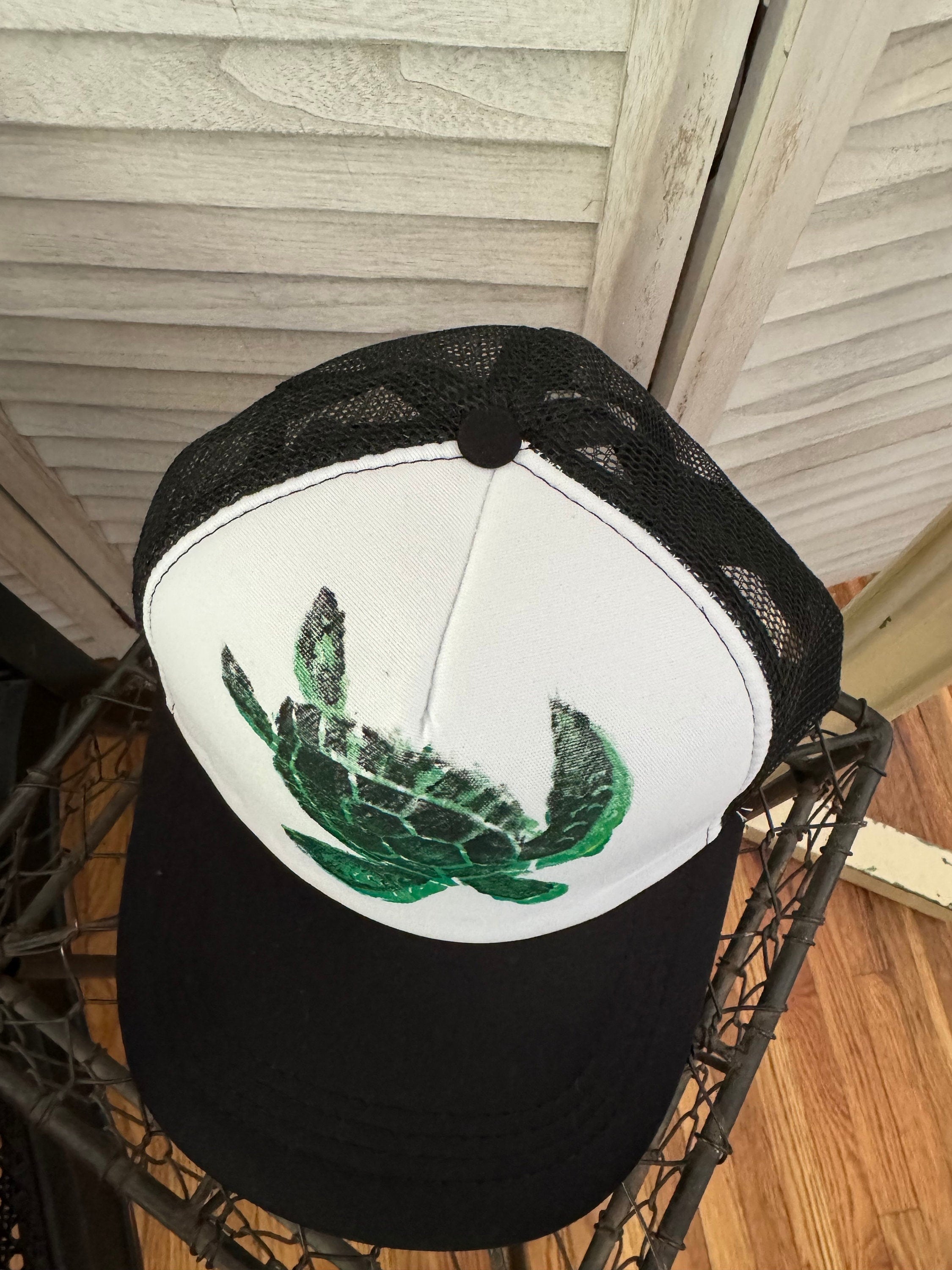 Turtle trucker hat
