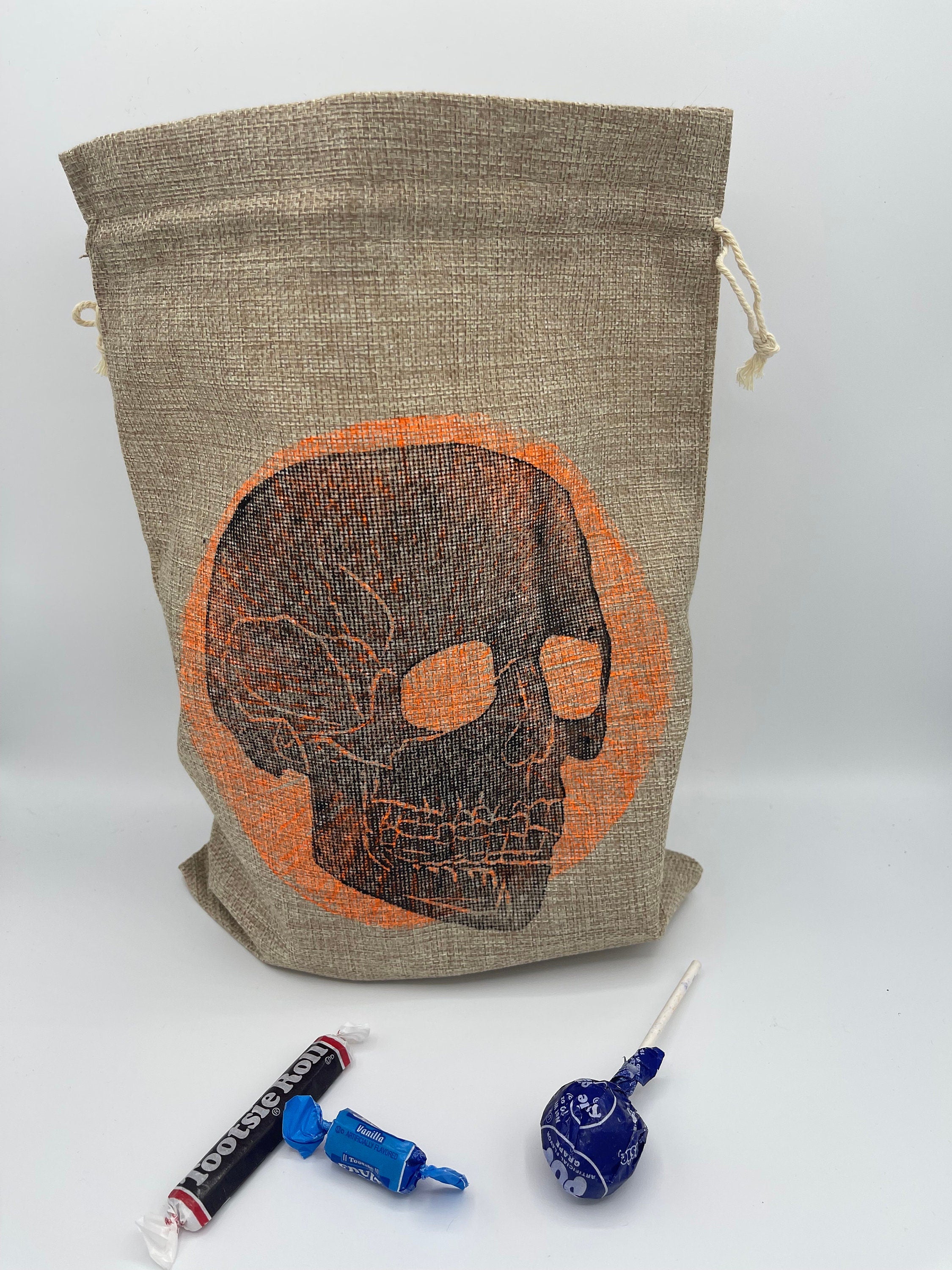 Skull gift bag