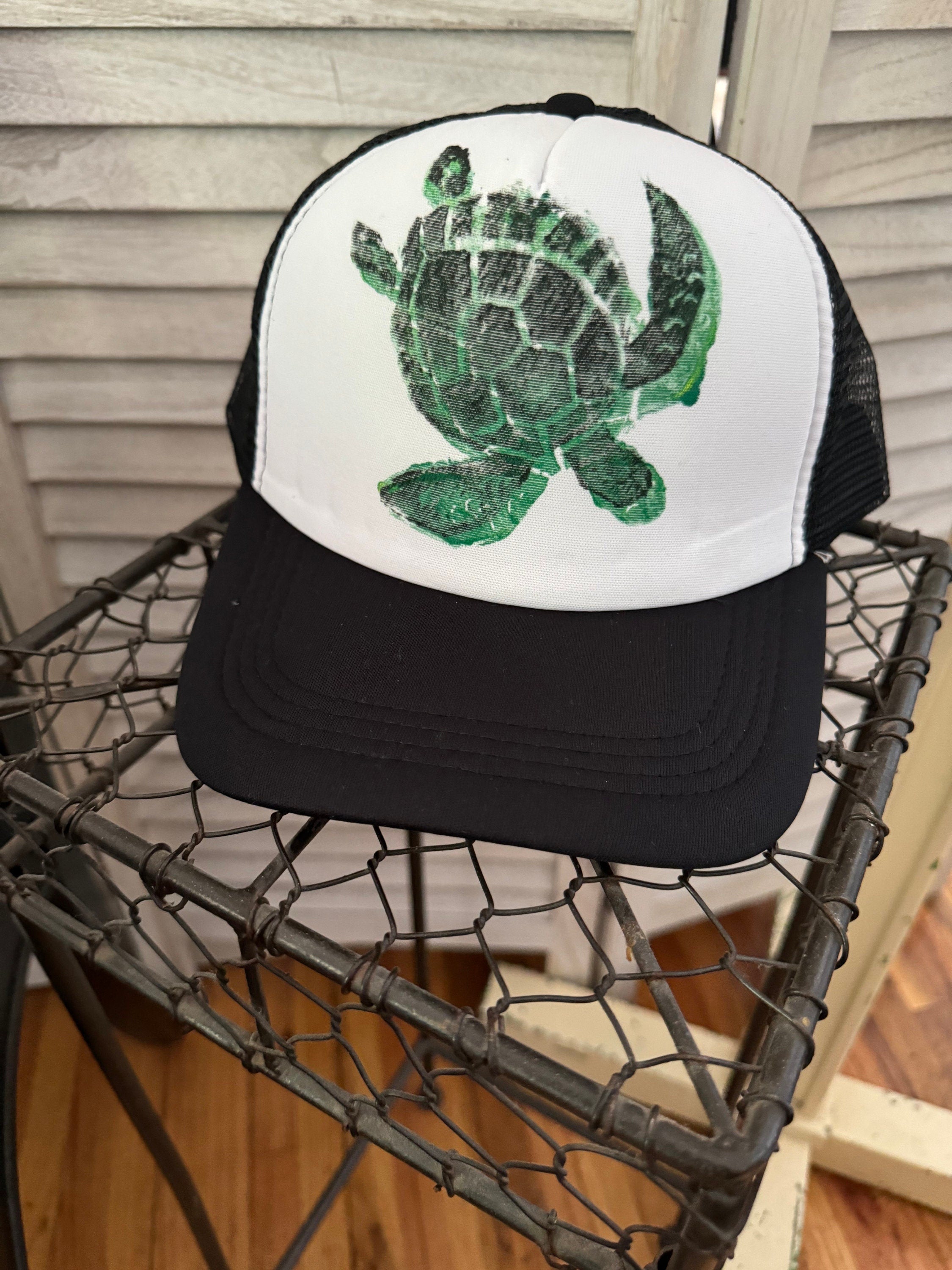Turtle trucker hat