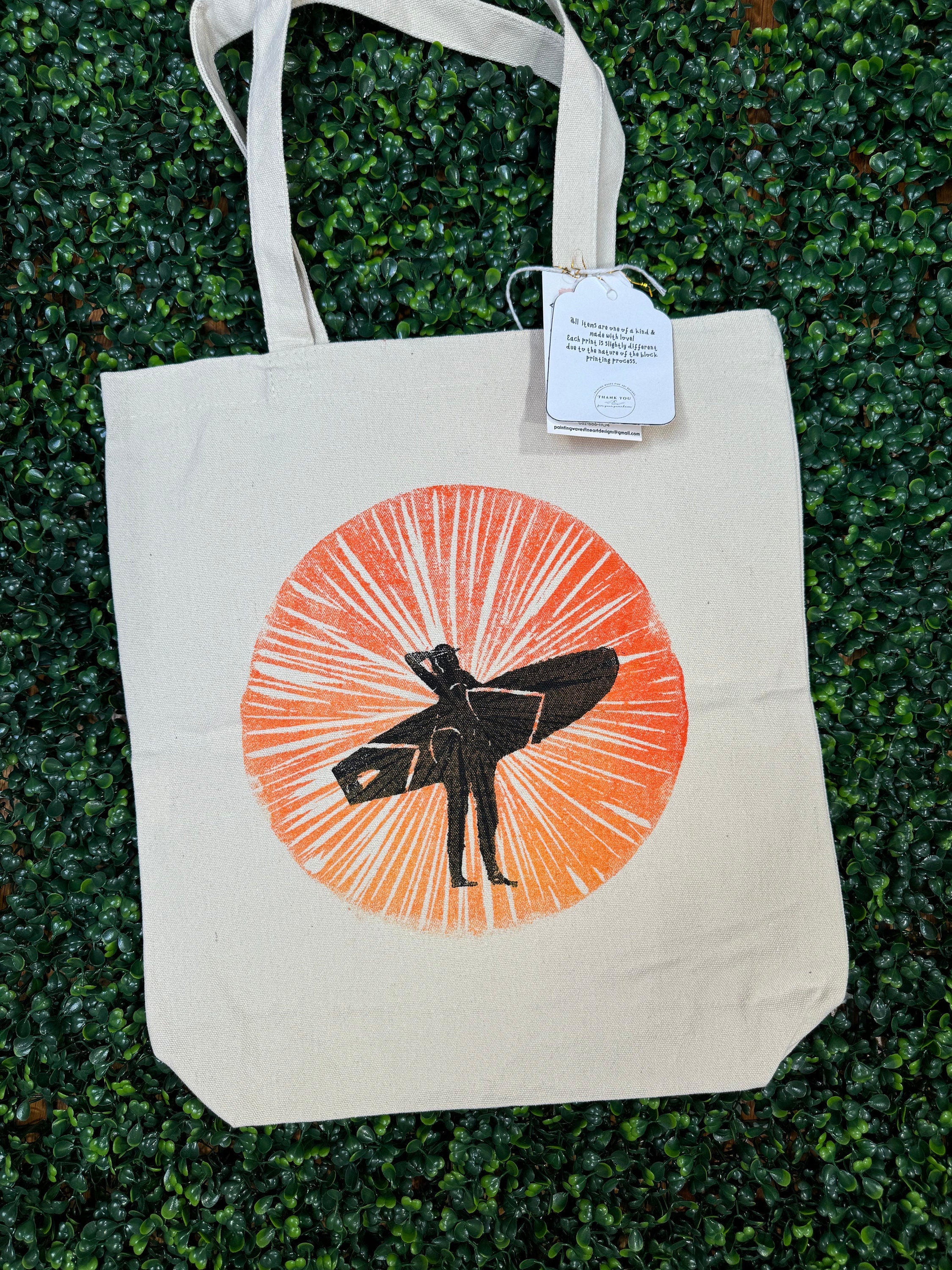 Surfer Girl Sunset #2 Tote Bag