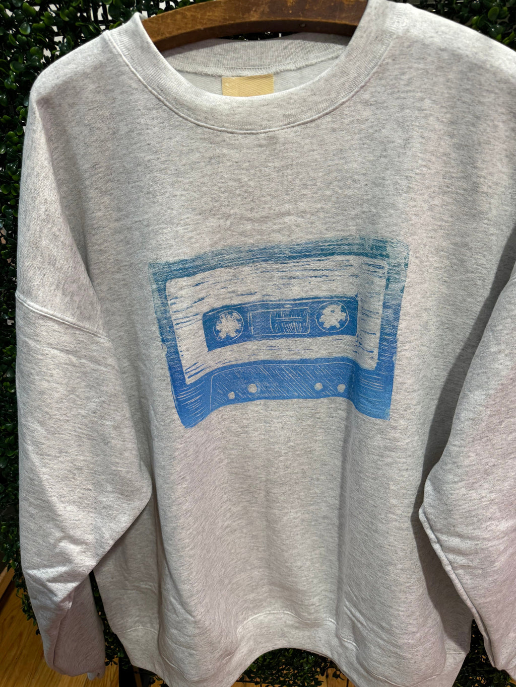 Retro Cassette Tape sweat shirt