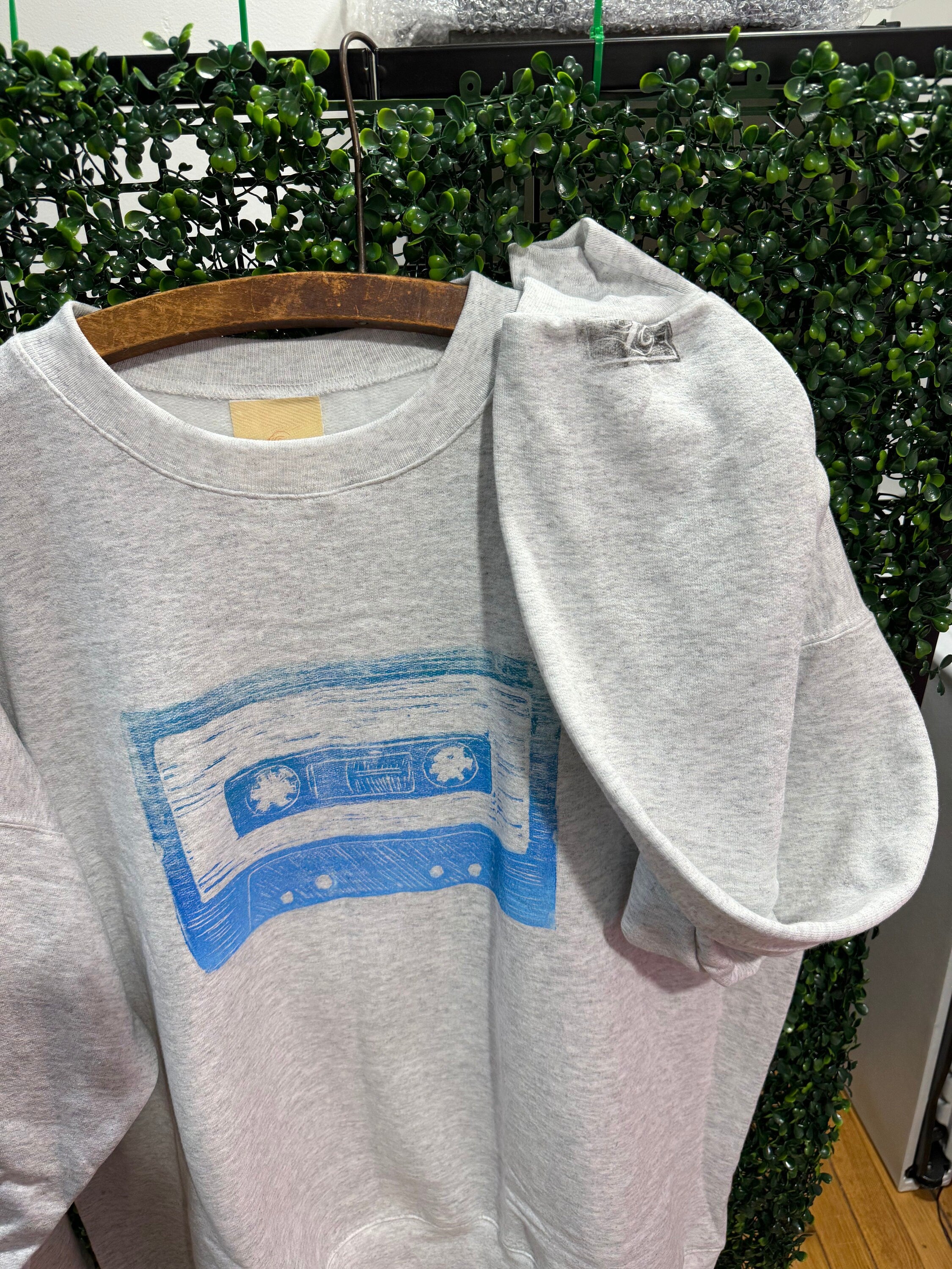 Retro Cassette Tape sweat shirt